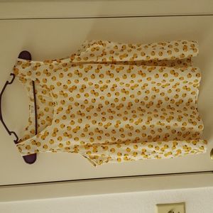 Modcloth peach love fruit top!